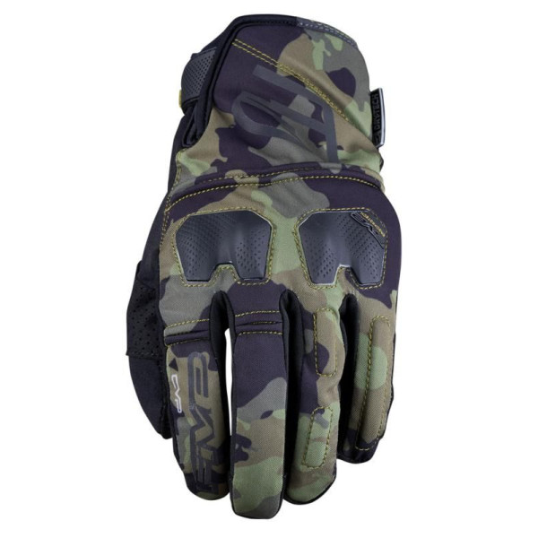 Five E-wp glove camo/khaki x-small